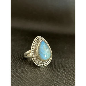 Sterling Silver 925, Labradorite, NWT, Size 6